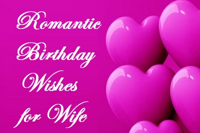 Birthday Wishes for Wife in English
